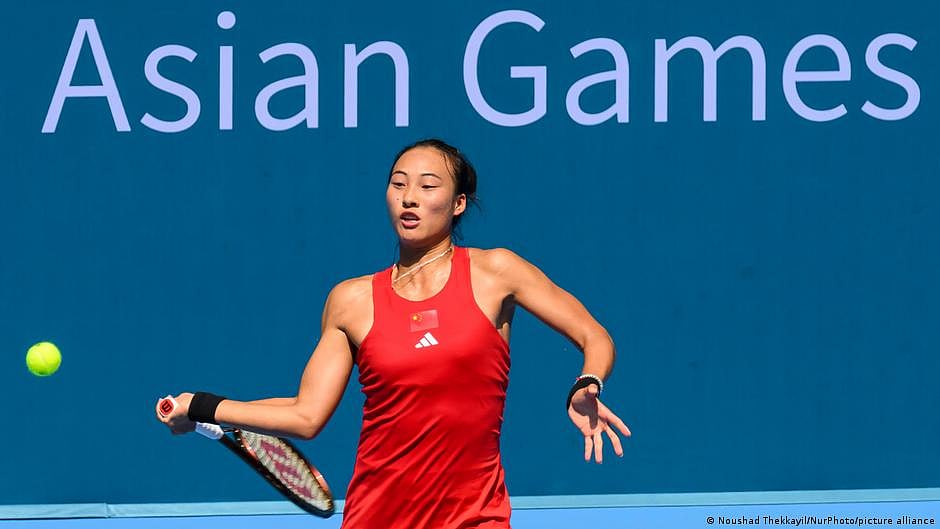 US Open quarterfinalist Zheng Qinwen (photo: DW)