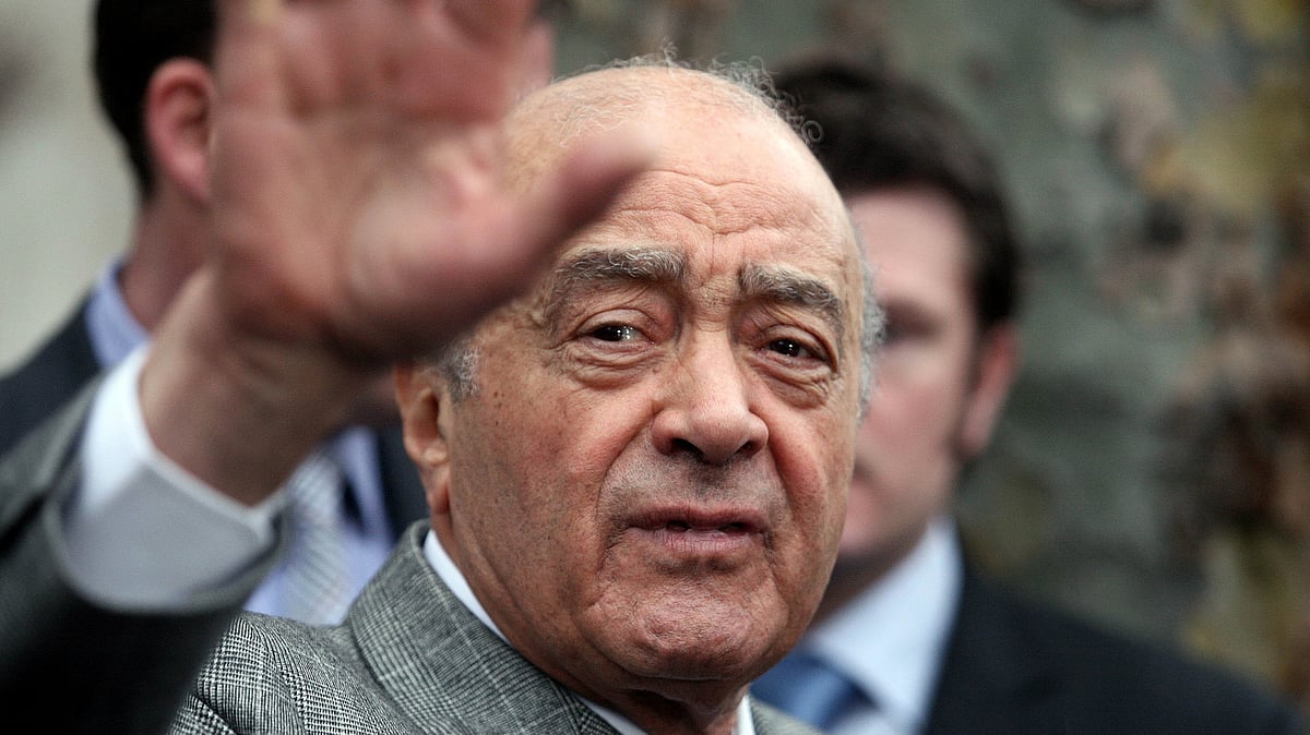 Mohamed al-Fayed, former Harrod's owner and father of Dodi Fayed, leaving the London high court during a coroner's inquest in 2007 into the death of Diana, Princess of Wales, and her partner Dodi (photo: Graham Barclay/Bloomberg via Getty Images)