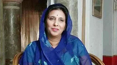The widow of the former Maharajah of Panna was arrested for breaking a 300-year temple tradition, raising questions about women's rights and age-old temple customs in Panna, Madhya Pradesh (photo: @KashifKakvi/ Twitter)