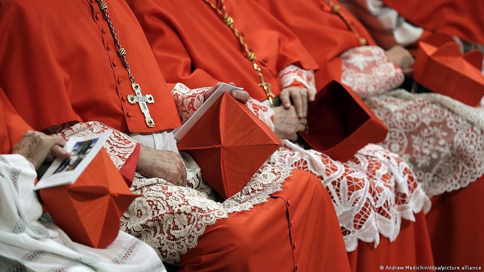 No new pope still: Black smoke pours out of Sistine Chapel chimney