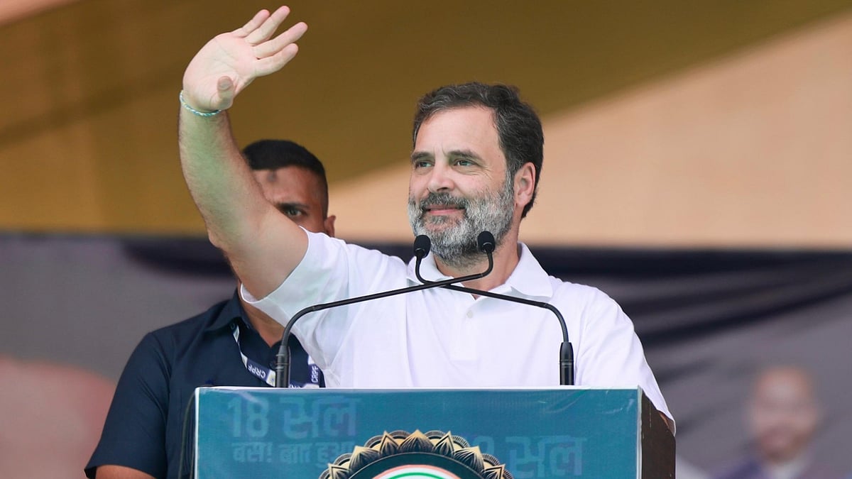 Congress leader Rahul Gandhi (photo: @INCIndia/X)