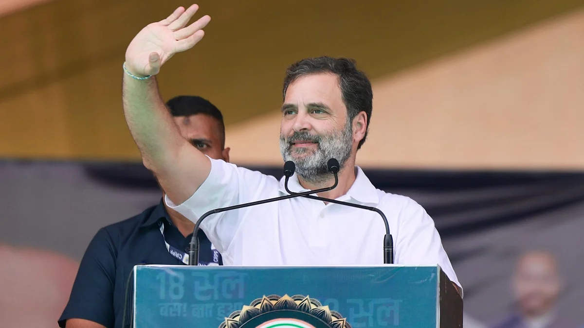 Congress leader Rahul Gandhi (photo: @INCIndia/X)