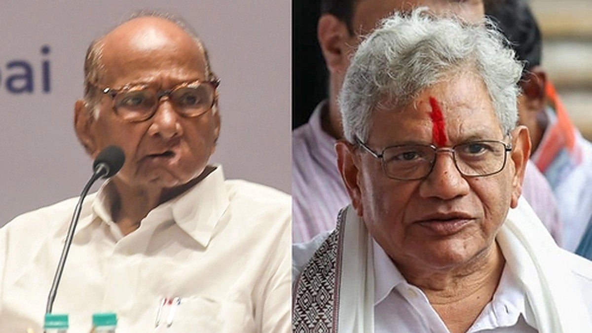 Yechury meets Pawar ahead of INDIA bloc coordination committee meeting