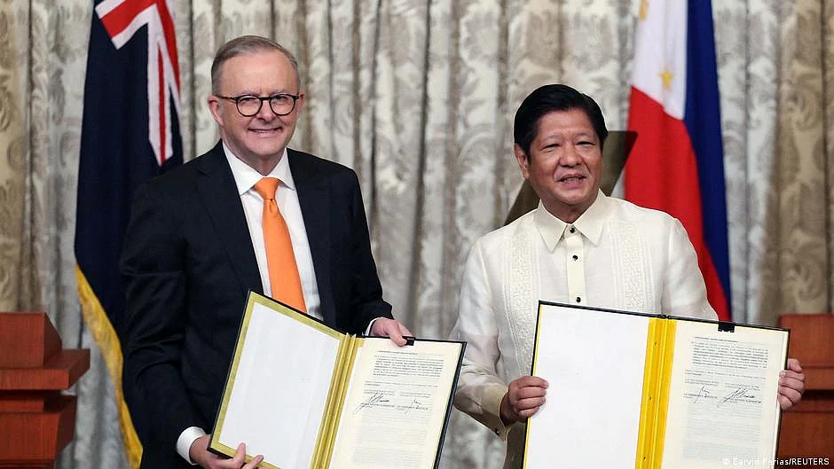 Prime Minister Anthony Albanese of Australia on his visit to Manila, where he met with the president of Philippines Ferdinand Marcos. The nations are boosting their ties in the context of the China threat in the South China Sea (photo: DW)