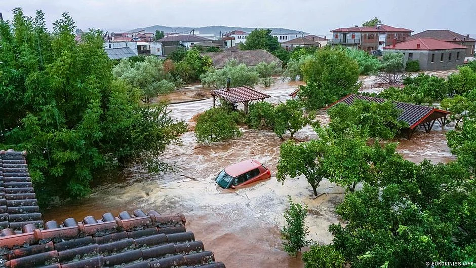 Greece, Turkey downpours leave several dead (photo: DW)