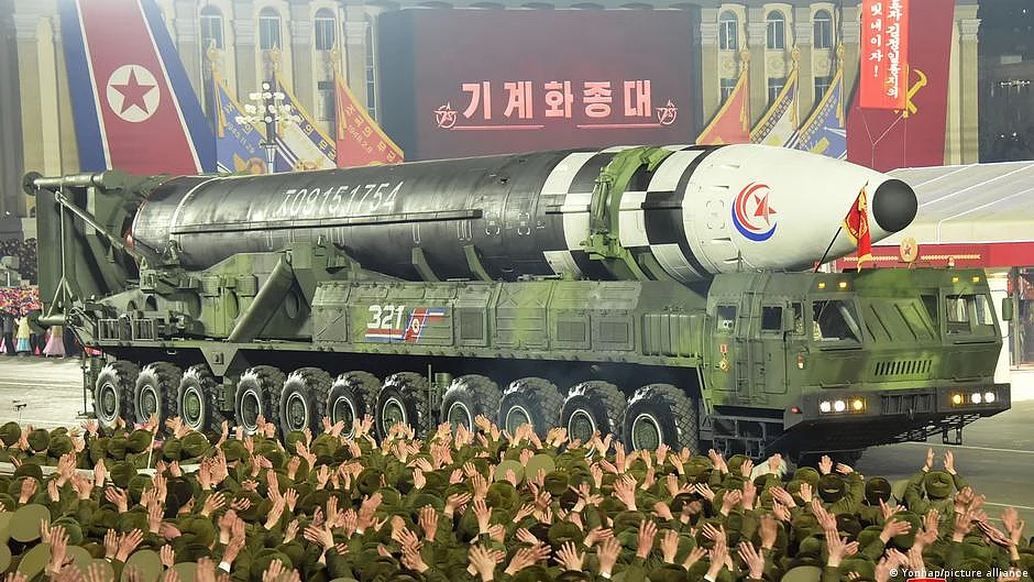 North Korea has recently tested ICBMs with dummy nuclear warheads (photo: DW)