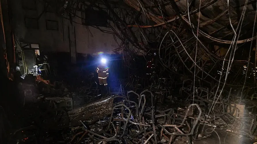 Initial reports blamed the fire on subpar building materials (photo: DW)