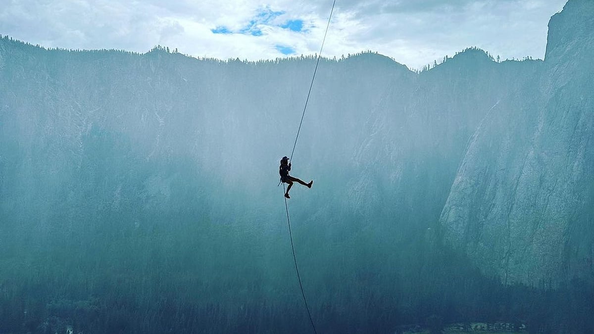 Jared Leto is an avid rock climber who regularly posts photos of his climbs on X (formally twitter) (photo: @JaredLeto/Twitter)
