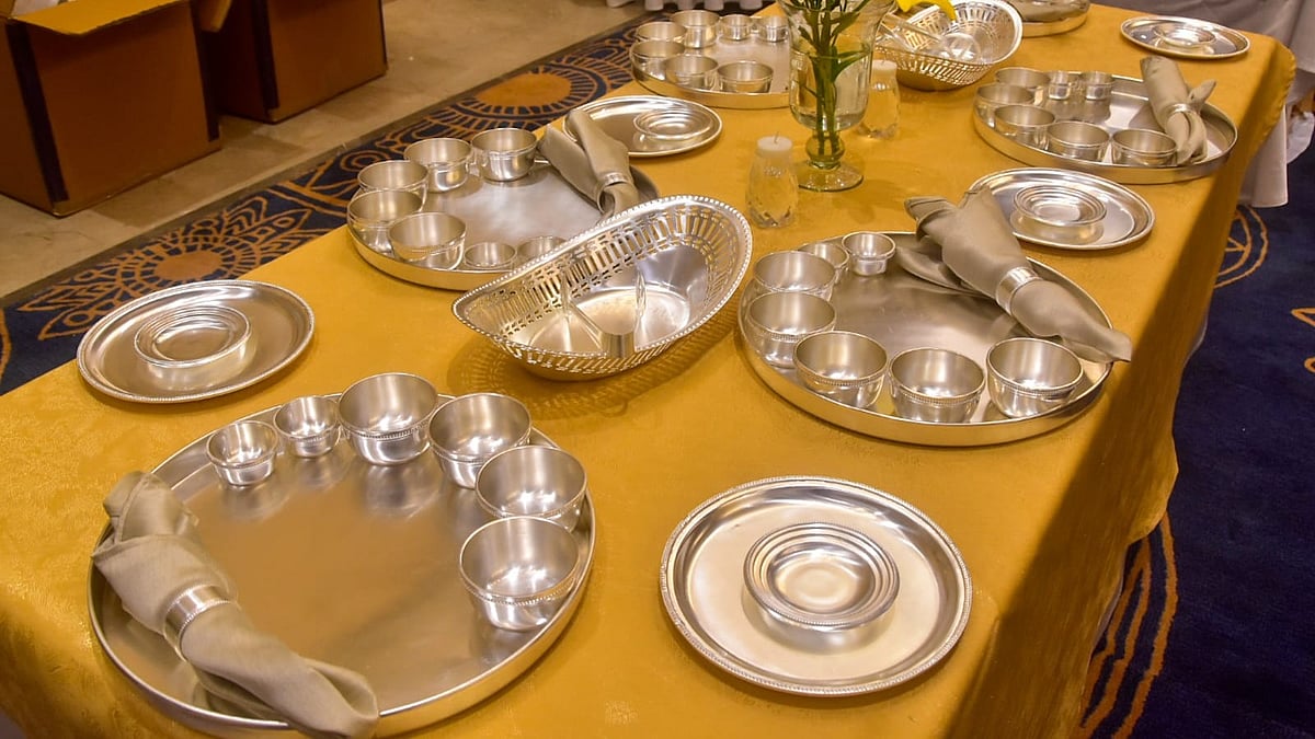Nearly 15,000 pieces of precious cutlery for G20 summit guests