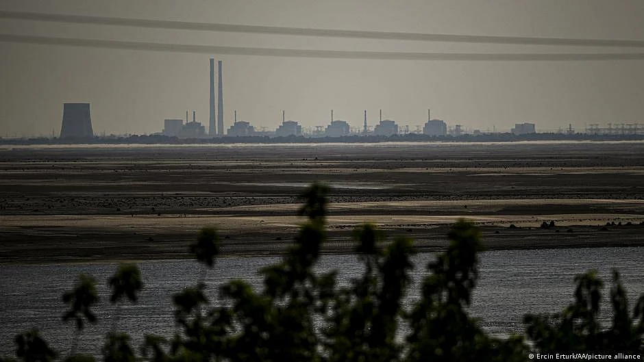 The Zaporizhzhia Nuclear Power Plant in southern Ukraine has been close to the fighting since Russia's full-scale invasion of Ukraine (photo: DW)