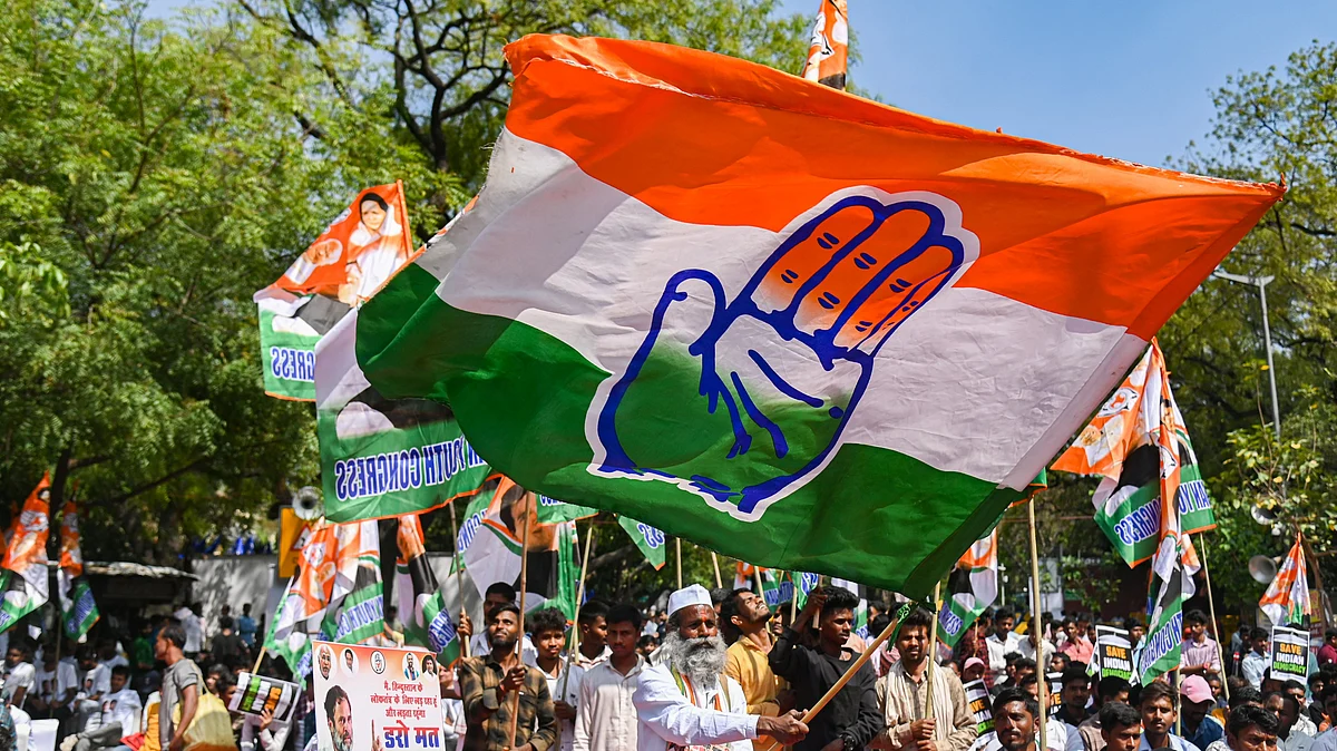 Representative image of a Congress rally (photo: Getty Images)