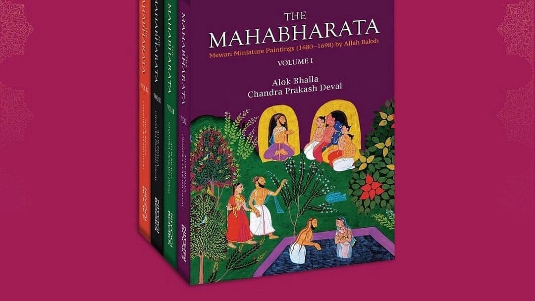 Representative image of the epic Mahabharata (photo: @niyogibooks/ Instagram)