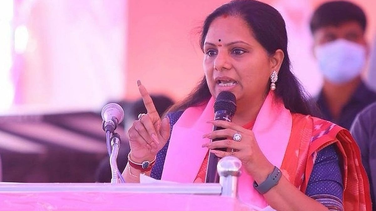 Bharat Rashtra Samithi (BRS) leader K. Kavitha (Photo: National Herald archives)