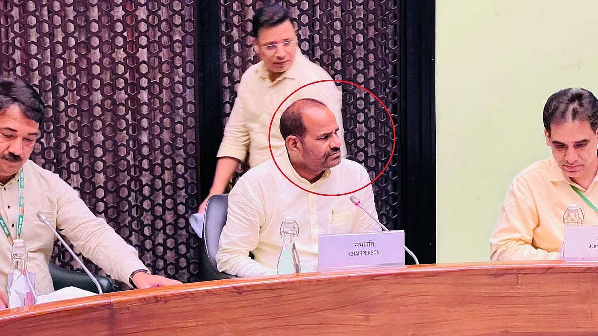 Ramesh Bidhuri has been an RSS activist since his college days (photo: @rameshbidhuri/ X)