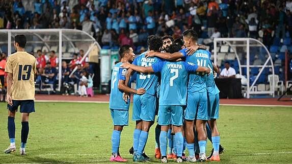The Indian men’s football team is scheduled to take part in the Asian Games after nine years (Photo: AIFF)