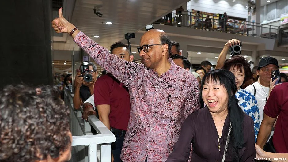 Singapore: Tharman Shanmugaratnam elected as president (photo: DW)