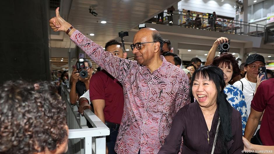 Singapore: Tharman Shanmugaratnam elected as president (photo: DW)