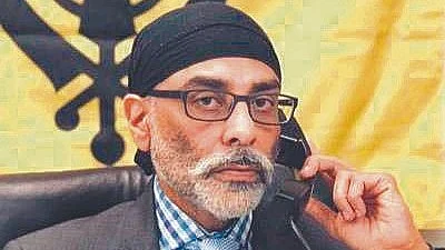 On 29 November, US federal prosecutors charged Indian national Nikhil Gupta of involvement in the foiled plot to kill Gurpatwant Singh Pannun (pictured) (photo: @Gurpatwant_6/X)