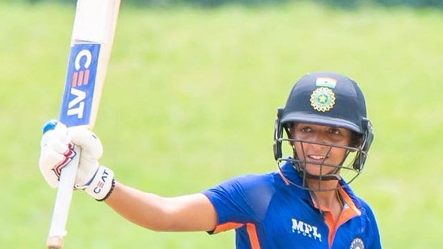 Indian women's cricket team captain Harmanpreet Kaur was handed a two-match ban in June (photo: @ImHarmanpreet/ X)