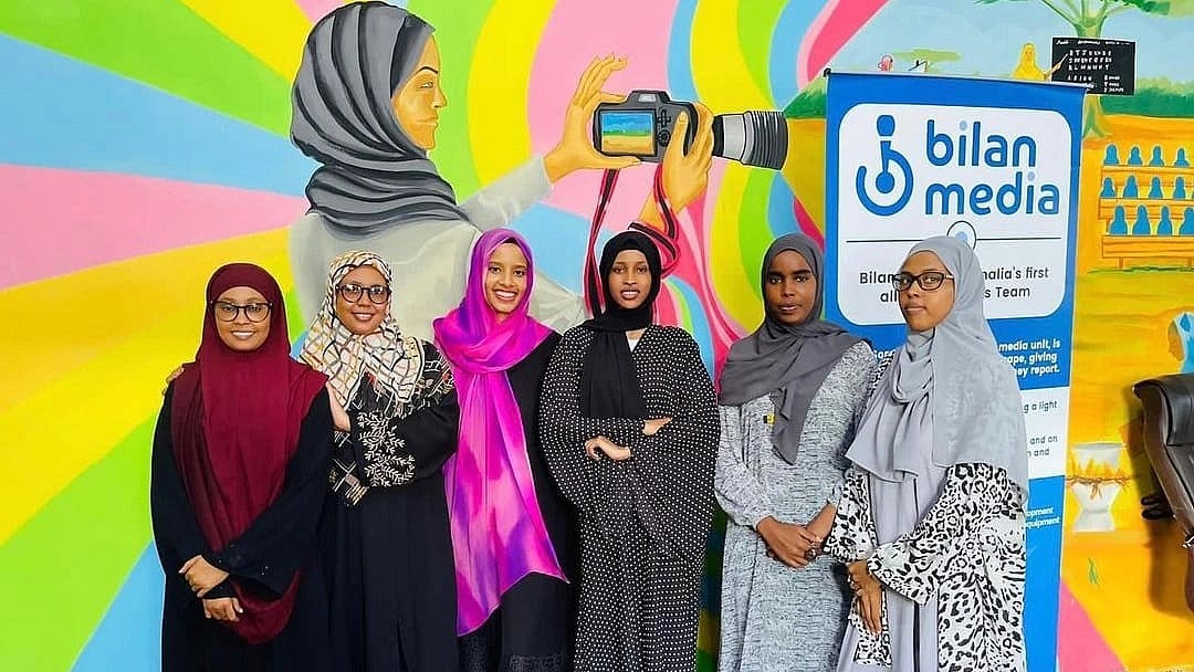 Somalia's first all-women newsroom redefines narrative for women scribes