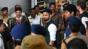Babar Azam was seen waving at a few supporters and mediapersons (Photo: @babarazam/Instagram)