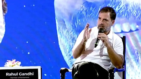 Congress leader Rahul Gandhi said that the Opposition is united in the idea that India is now under attack (photo: IANS)