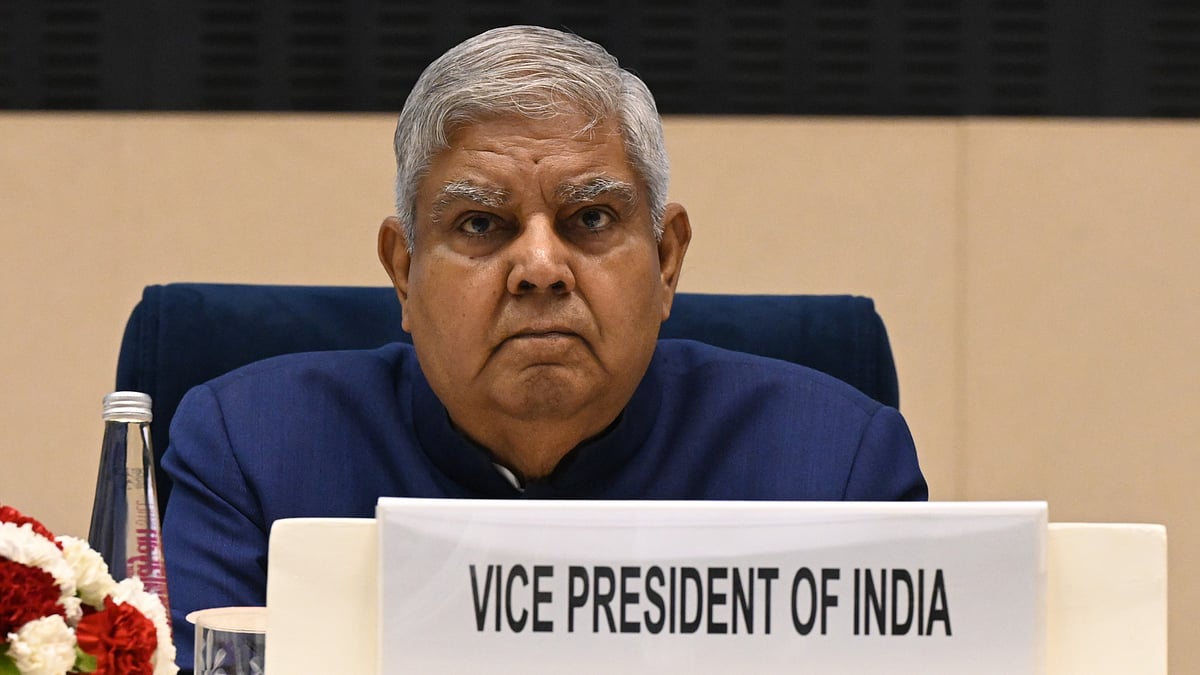 Women's reservation bill clears final hurdle: Vice President Jagdeep Dhankhar signs for presidential assent (Photo: Sonu Mehta/Hindustan Times via Getty Images)