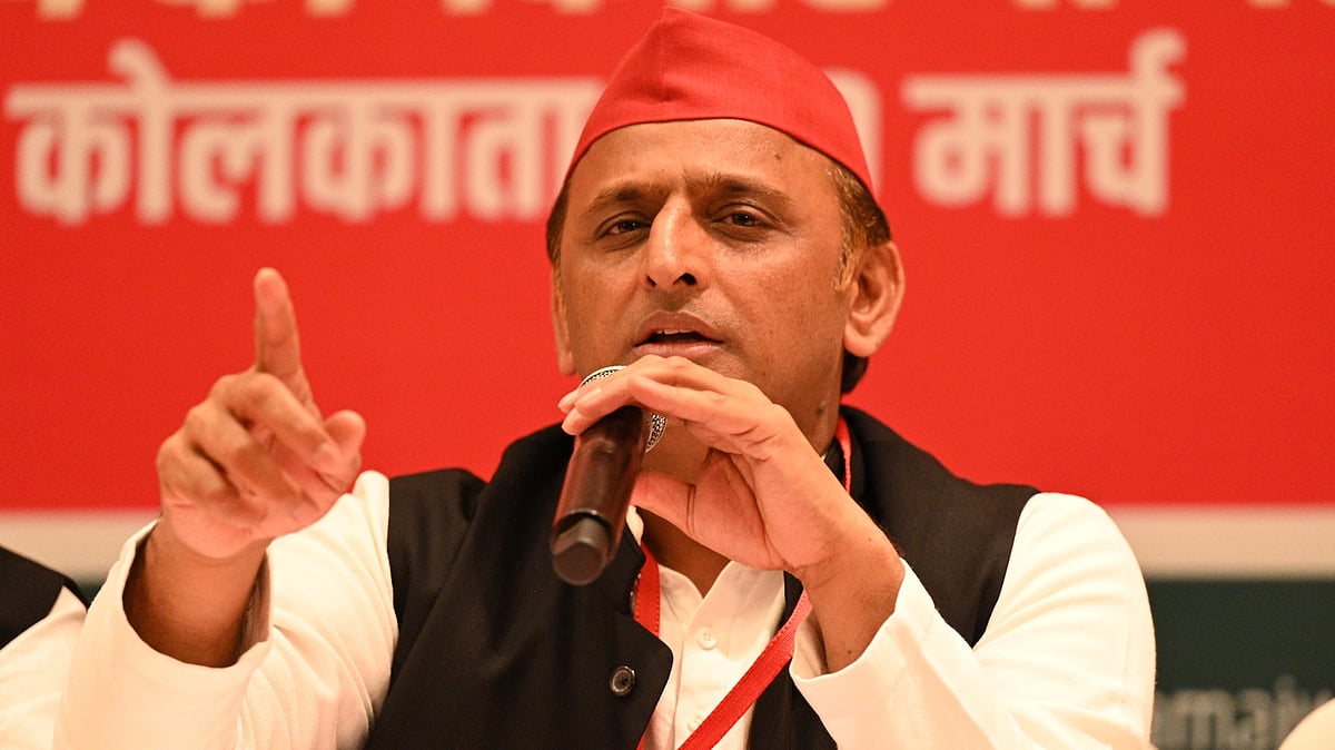 Samajwadi Party president Akhilesh Yadav.