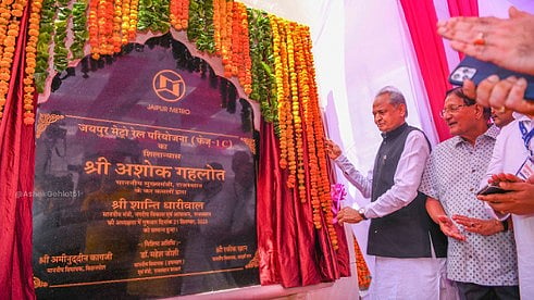 Gehlot launches projects worth Rs 1,410 crore, including Jaipur metro