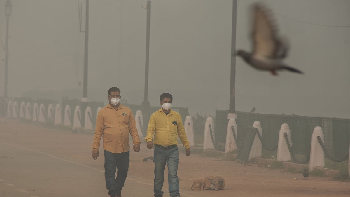 Representative image of heavy smog and haze in Delhi, caused by 'severe' air pollution (photo: Getty Images)