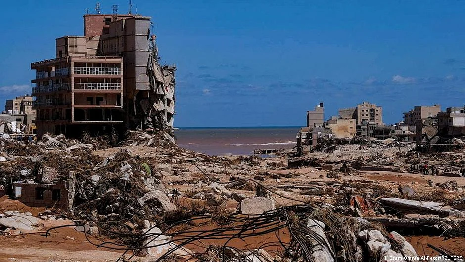 The city of Derna in eastern Libya has been devasted by the catastrophe (photo: DW)