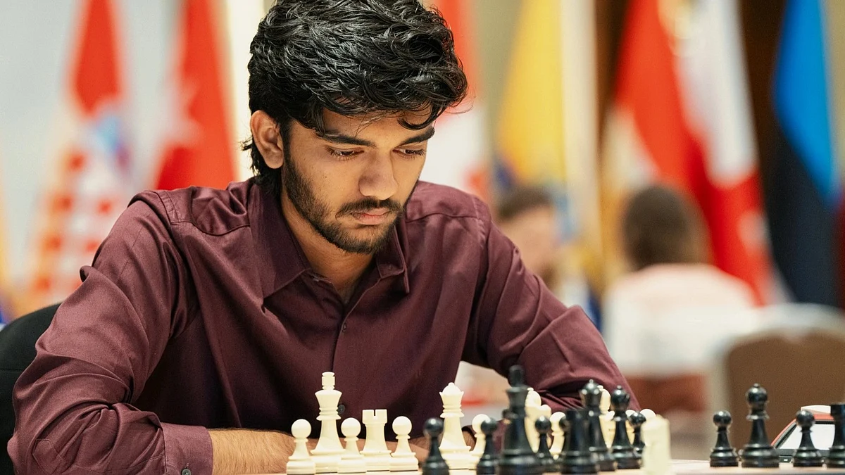 D Gukesh finished sixth at the Tata Steel Rapid and Blitz Chess Championship in Kolkata (photo: X/@DGukesh)