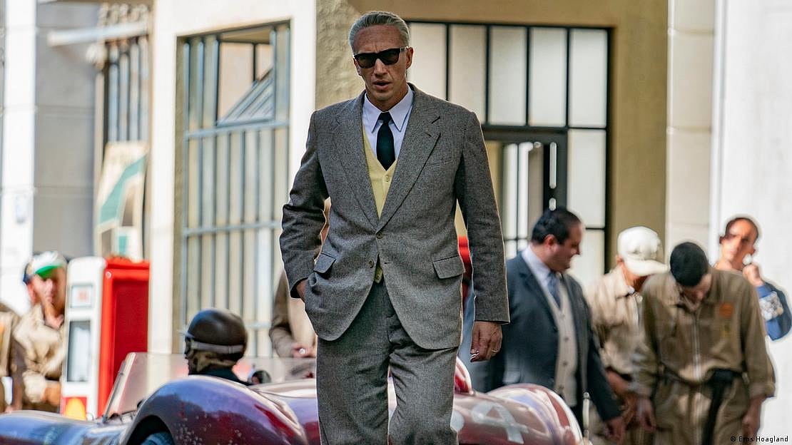 Adam Driver in the role of Enzo Ferrari (photo: Eros Hoagland via DW)