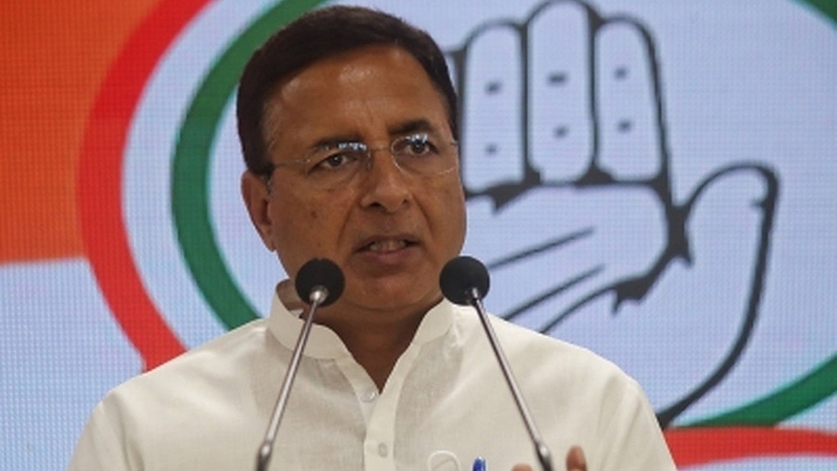 'Cracking and breaking': Surjewala takes jibe at BJP as its MP leaders flock to the Congress 