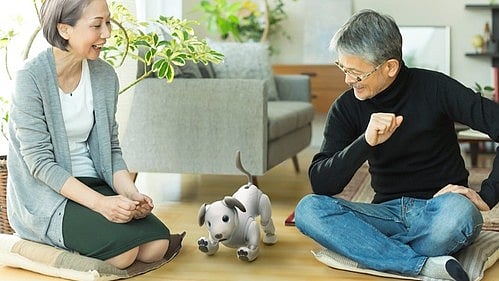 Aibo is capable of performing a variety of tricks like standing on its hind legs and greeting its owner at the door (Photo: IANS)