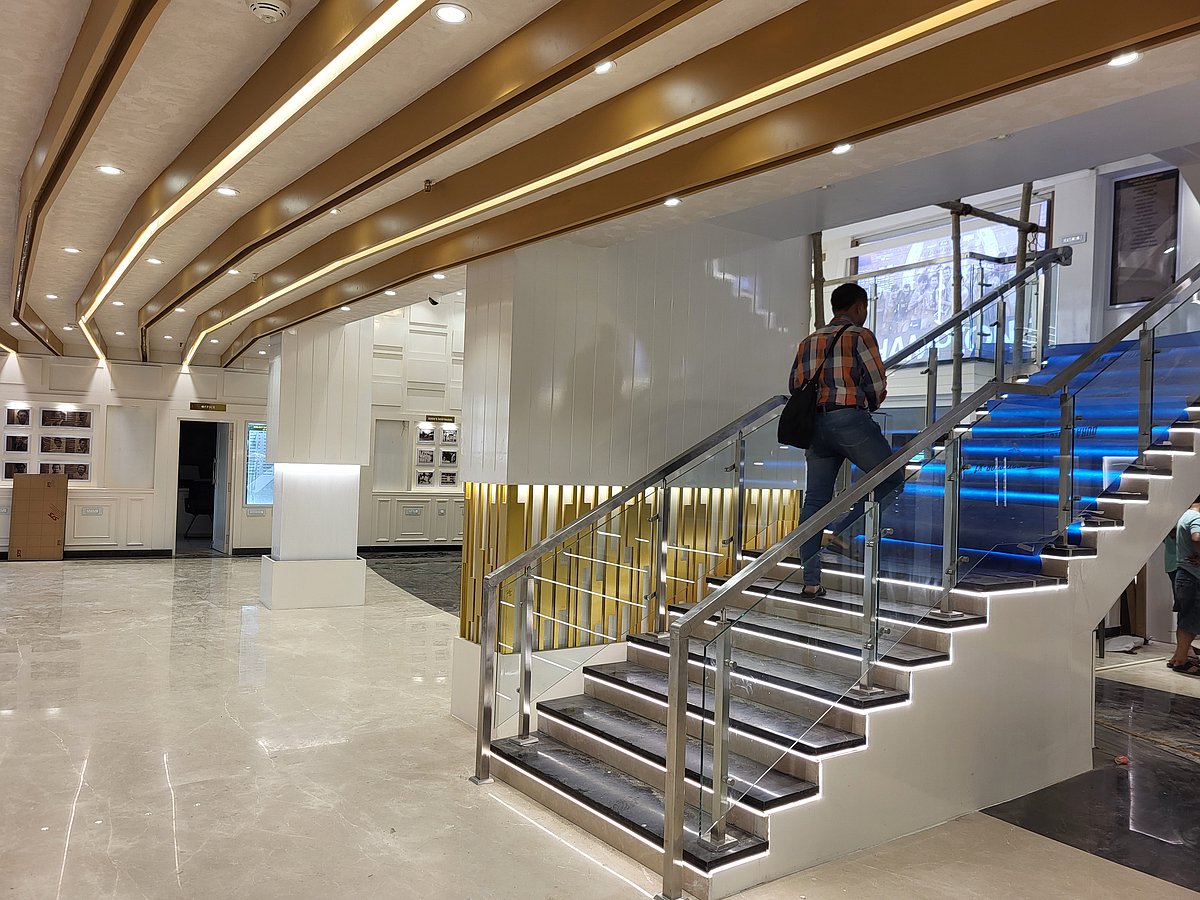 Part of the swanky revamped clubhouse at Eden Gardens (photo: Gautam Bhattacharyya/ NH)
