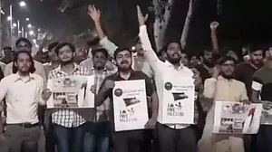 FIR lodged against AMU students for marching in support of Hamas