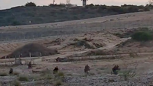 Hamas videos show how hundreds of gunmen infiltrated into Israel