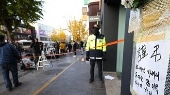 South Korea takes precautions to prevent a repeat of last year's Itaewon tragedy during halloween
(photo: IANS)