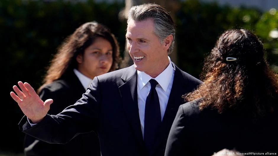 Gavin Newsom, a Democrat, has served as California governor since 2019 (photo: DW)