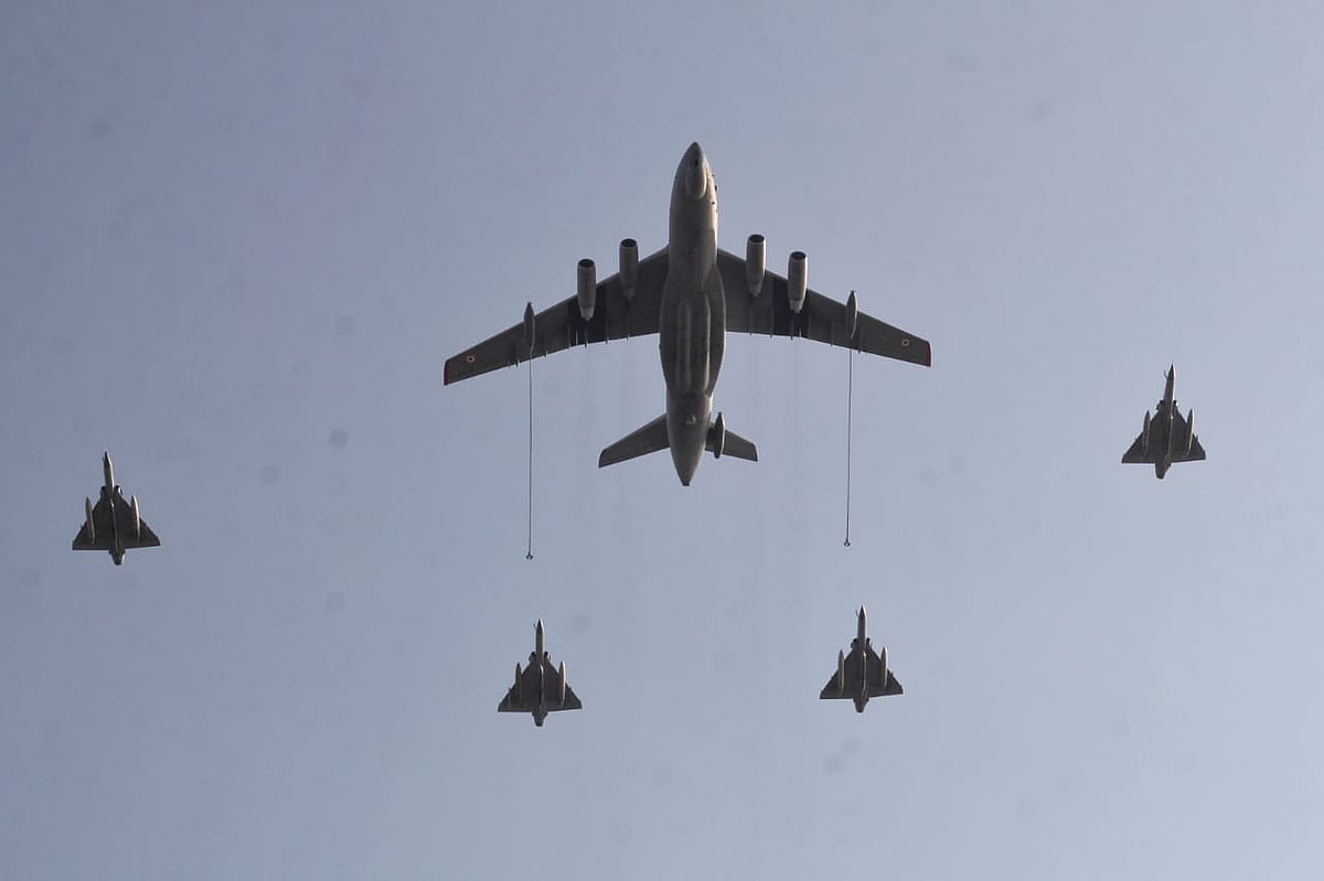Photo Story: Prayagraj witnesses grand spectacle on 91st anniversary of Indian Air Force