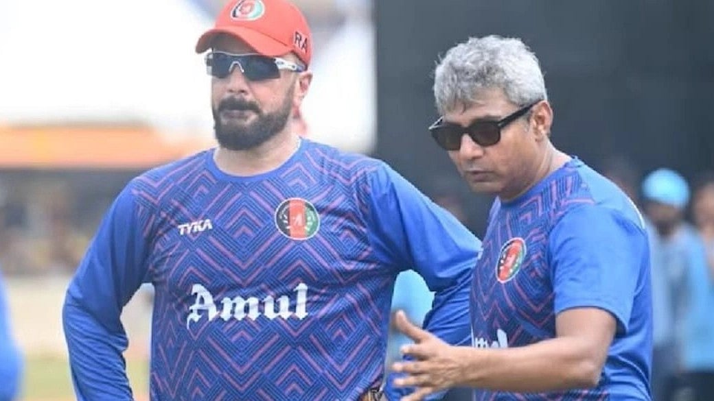 Ajay Jadeja in a mentor's role with Afghanistan squad for the World Cup (Photo: @ACBofficials/X)