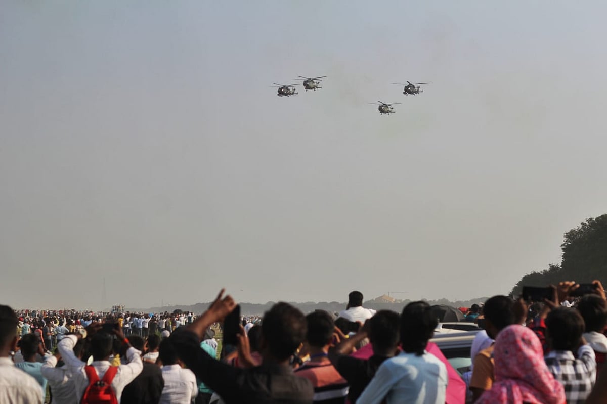 Photo Story: Prayagraj witnesses grand spectacle on 91st anniversary of Indian Air Force