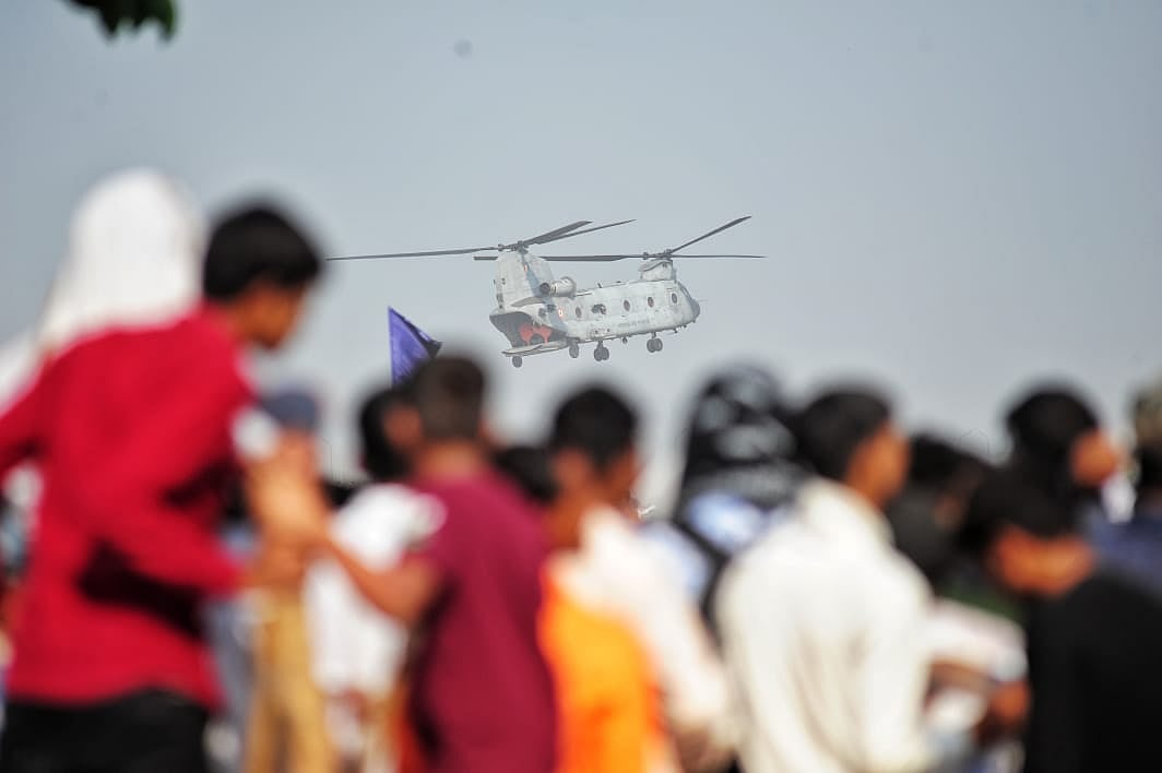 Photo Story: Prayagraj witnesses grand spectacle on 91st anniversary of Indian Air Force