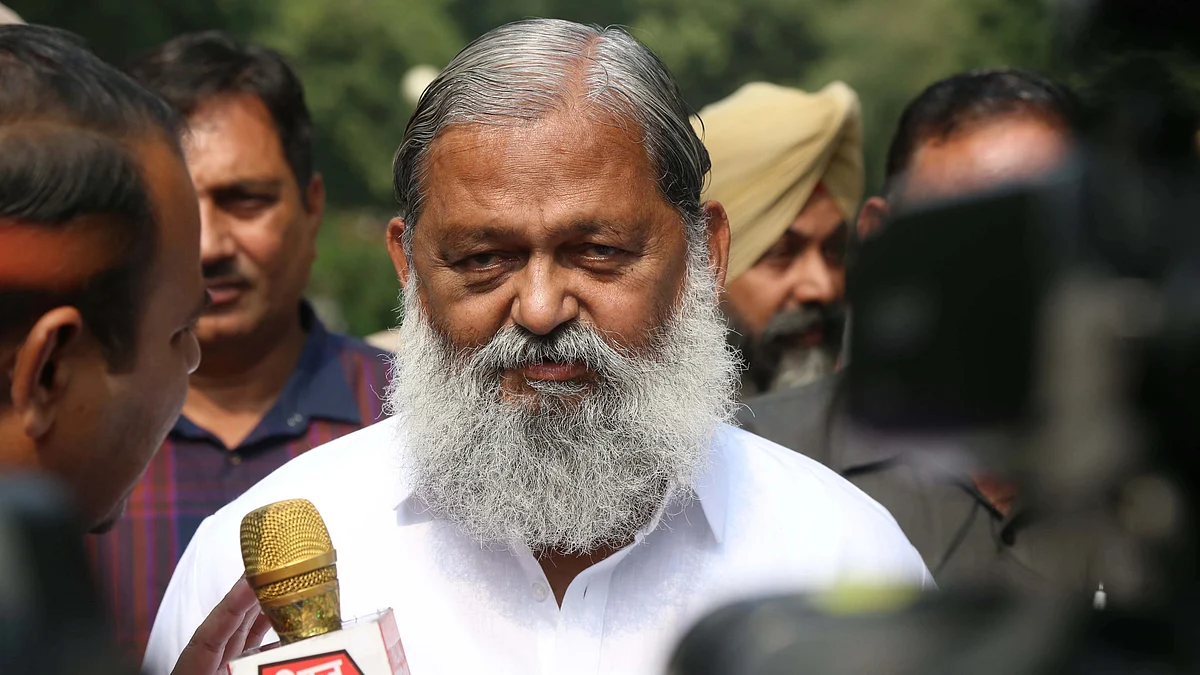 Ambala MLA and Haryana home minister Anil Vij (photo: Getty Images)