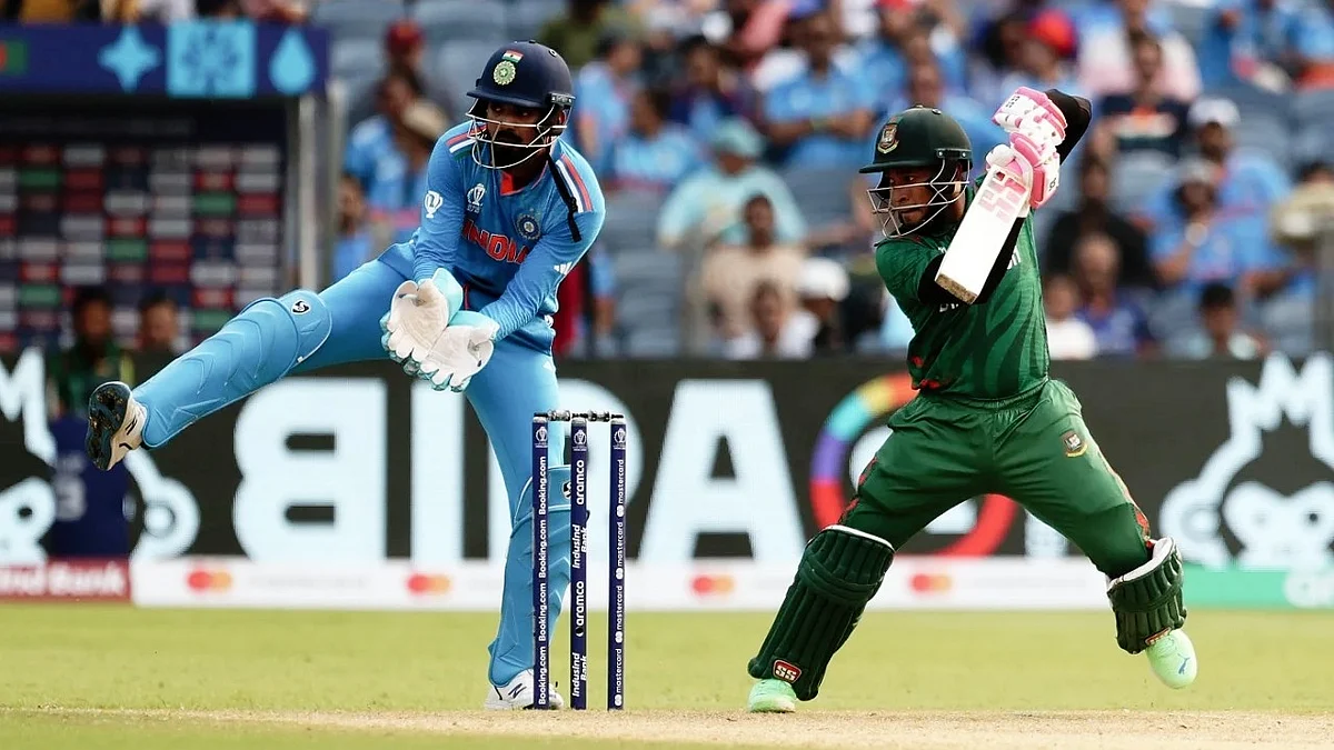 File photo of an India-Bangladesh World Cup match in 2023