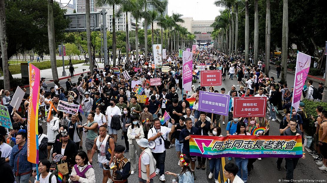 Taiwan is home to a thriving LGBTQ community and enacted marriage equality in 2019 (photo: DW)