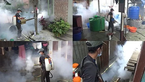 Representative image of Mosquito fogging (photo: IANS)