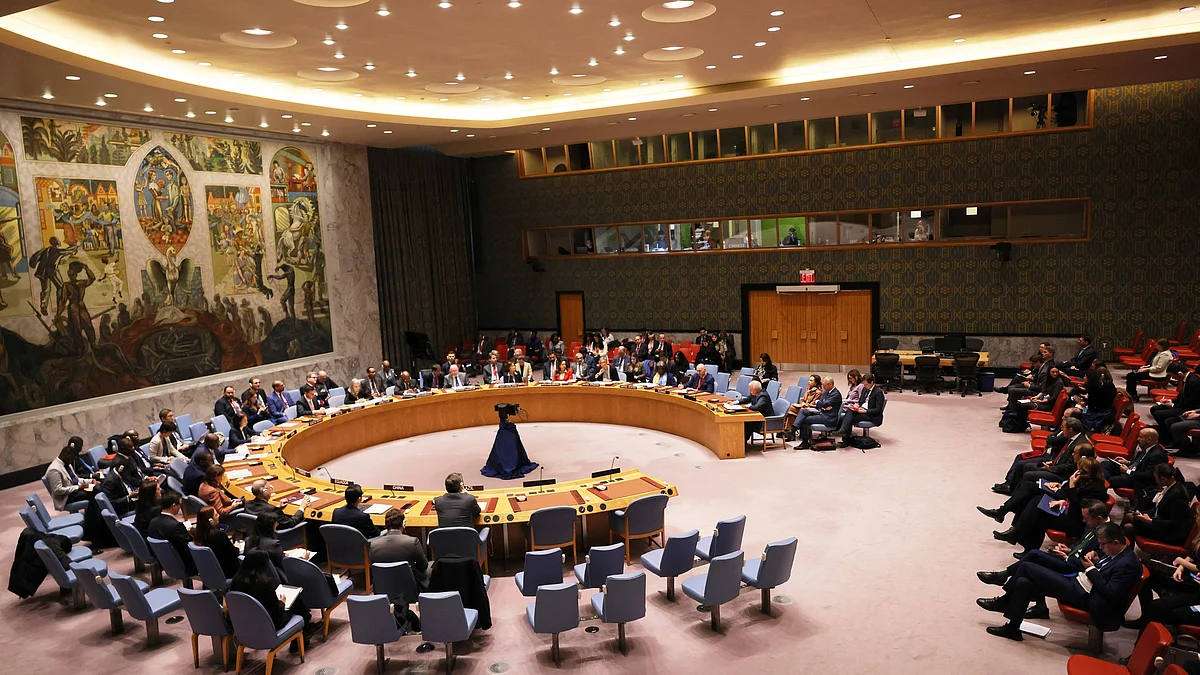Representative image of UN Security Council in session (photo: Michael M. Santiago/Getty Images)