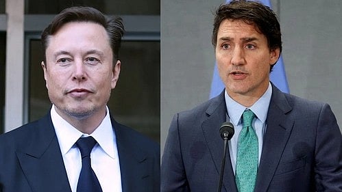 Elon Musk accuses Justin Trudeau of suppressing free speech, calls it "shameful''